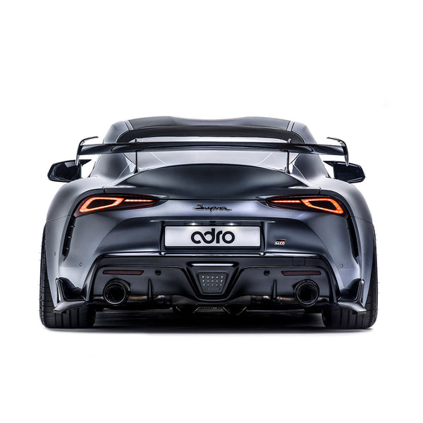 ADRO A90 Supra Carbon Rear Bumper Winglet Set