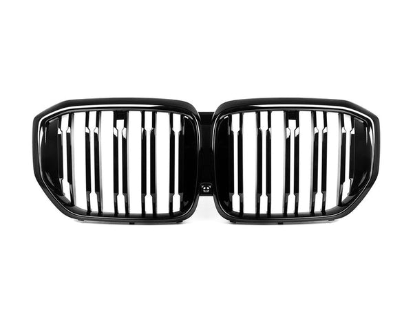 AutoTecknic G05 X5 LCI Dual-Slat Front Grille - Gloss Black