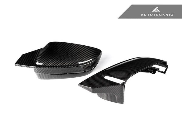 AutoTecknic G2X 3-Series / 4-Series M-Inspired Dry Carbon Mirror Cover Set - V2