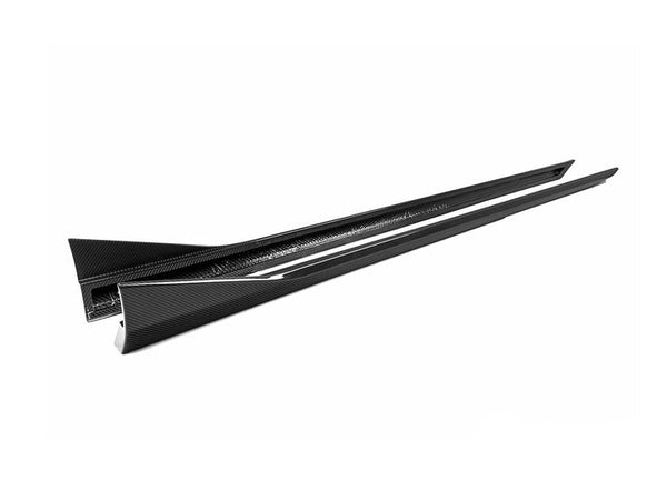 AutoTecknic G90 / G99 M5 Dry Carbon Side Skirt Extension Set