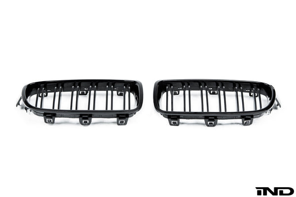 iND f30 f31 3 series double slat front grille set - iND Distribution