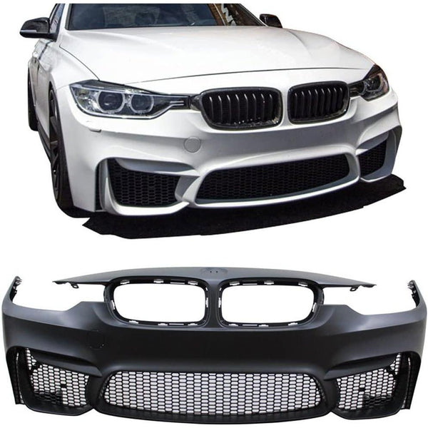 2012-2018 BMW F30 3 Series - M3 Style Front Bumper Conversion PP - ModMyEuro