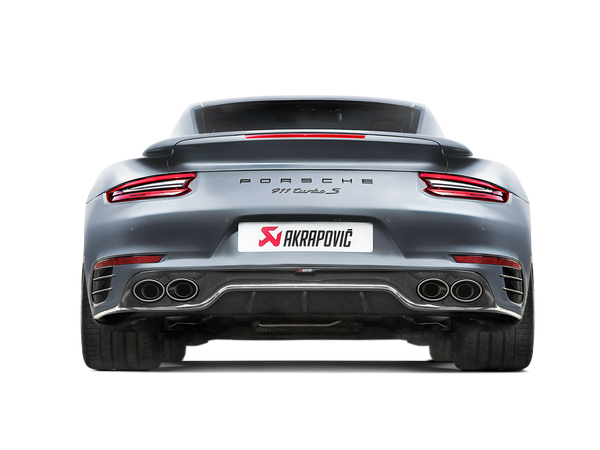 Akrapovic 16-19 Porsche 911 Turbo / Turbo S (991.2) Rear CA Diffuser Glossy w/o Tips - ModMyEuro
