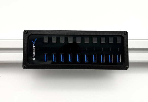 USB 10 Port 60W Hub Mount ONLY (Sabrent usb hub not included) - Apex Sim Racing - Sim Racing Products