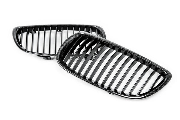 iND e9x m3 carbon fiber front grille set - iND Distribution