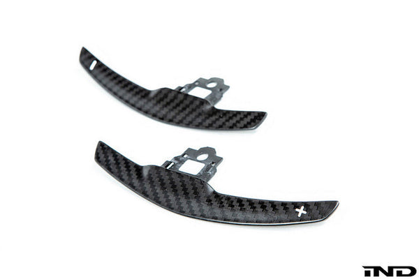 AutoTecknic f chassis dry carbon shift paddle set dct - iND Distribution