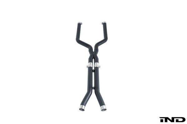 Eisenmann F95 X5M / F96 X6M Center Pipe Set - Non-Resonated