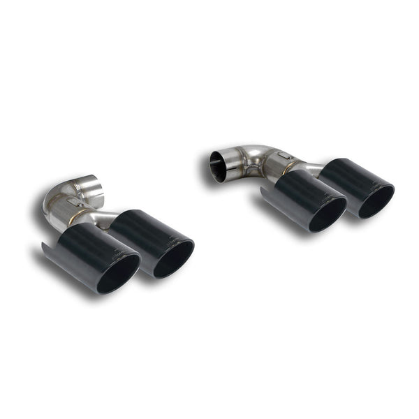 Supersprint BMW F85 X5M / F86 X6M Endpipes Kit Oo90 Right- Oo90 Left "Gun Metal Grey"
