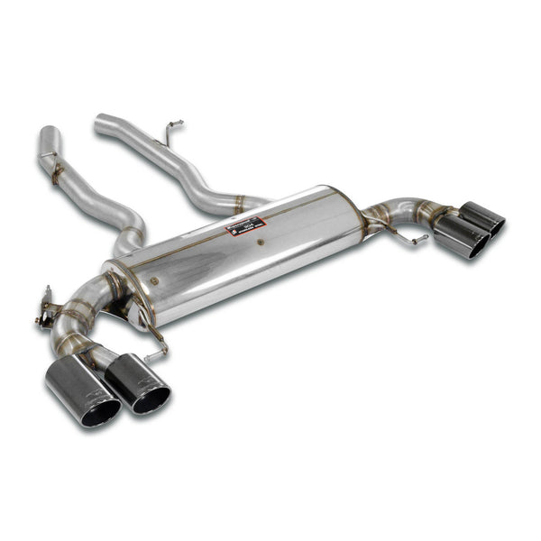 Supersprint BMW G01 X3 M40i Rear Exhaust "Gun Metal Grey" With Valve