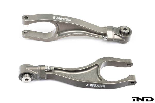 E-Motion Engineering 991 Adjustable Rear Lower Control Arm Fork Set