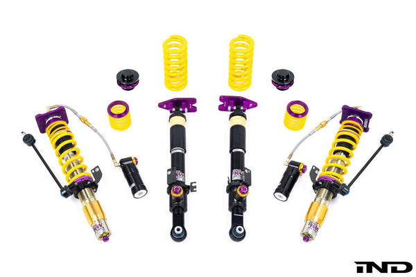 KW Suspensions G8X M3 / M4 AWD Coilover with EDC Cancellation Kit - V4 Clubsport 3-Way