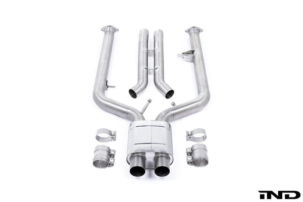 resonated set front view