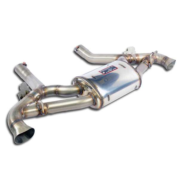 Supersprint MERCEDES R190 AMG GT Roadster Rear Exhaust Right - Left With Valvesfor Oem Diffusor