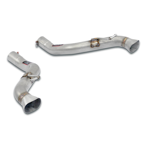 Supersprint MERCEDES R190 AMG GT Roadster Rear Pipe Right - Left(Muffler Delete)For Oem Diffusor