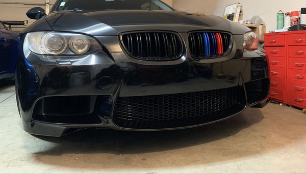 Fits 07-10 BMW E92 E93 3 Series Coupe M3 Style Front Bumper Cover Kit W/Air Duct