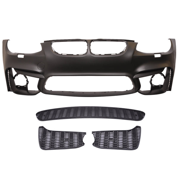 Fits 11-13 BMW E92 E93 3 Series Coupe LCI M4 Style Front Bumper Cover Conversion