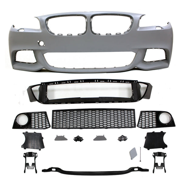 2011-2016 BMW F10 5-Series M-Sport Style Front Bumper Conversion Kit - ModMyEuro