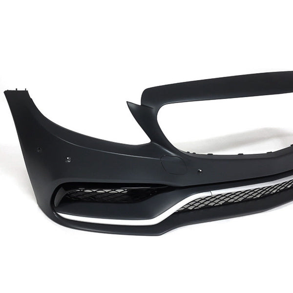 Fits 15-18 Benz W205 C-Class C63 AMG Style Front Bumper Cover Conversion Kits PP