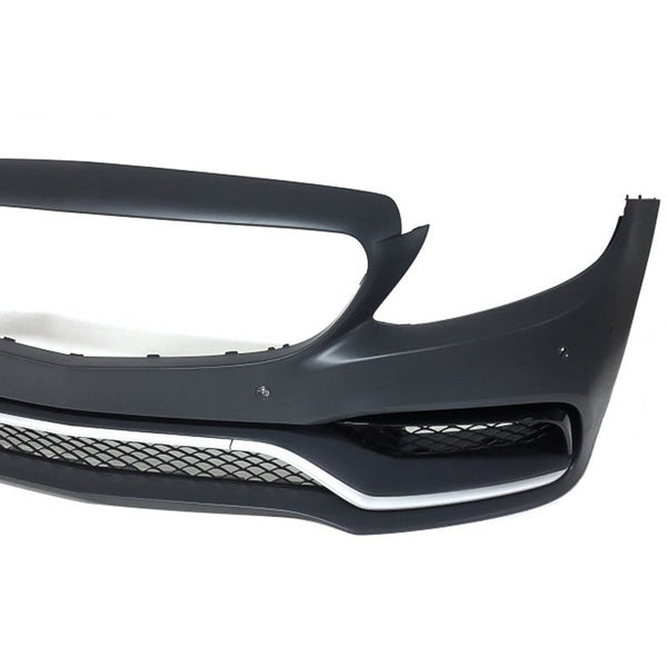 Fits 15-18 Benz W205 C-Class C63 AMG Style Front Bumper Cover Conversion Kits PP