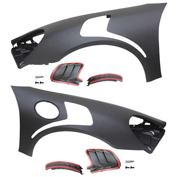 Fits 14-16 Porsche 981 Cayman & 13-16 Boxster GT2-RS Style 2PCS Front Fenders