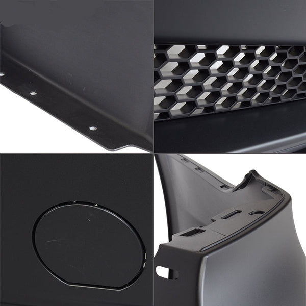 Fits 06-11 E90 3-Series M3 Style PP Rear Bumper Cover Diffuser Single Outlet