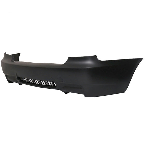 Rear Bumper Cover Compatible With 2007-2013 BMW E92, 3 Series M3 Style Rear Bumper Conversion Replacement PP Unpainted by IKON MOTORSPORTS, 2008 2009 2010 2011 2012