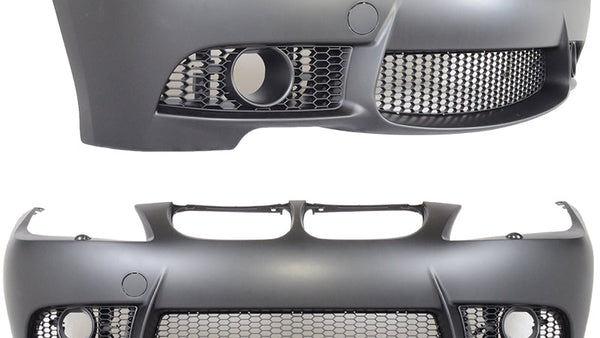 Fits 09-11 BMW E90 3-Series M3 Style PP Front Bumper Cover + 2PCS Fog lights