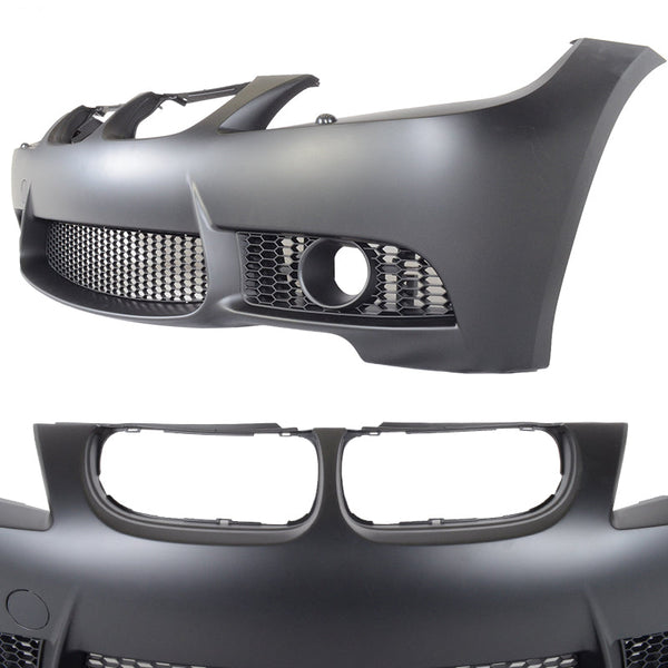 Fits 09-11 BMW E90 3-Series M3 Style PP Front Bumper Cover + 2PCS Fog lights
