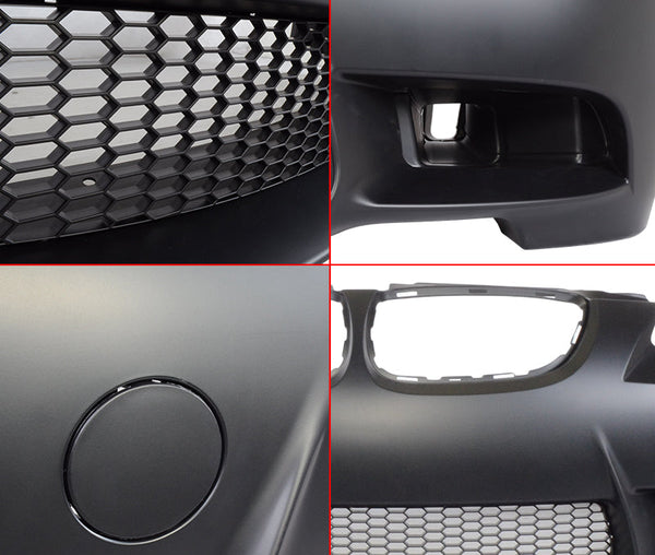 Fits 07-10 E92 E93 M3 Front Bumper Conversion & Air Duct & H Style Front Lip