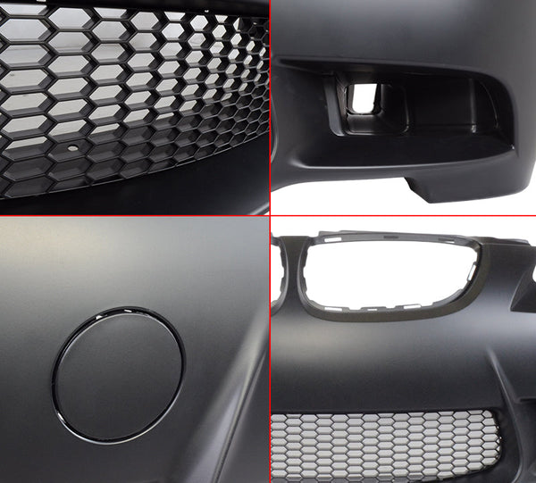 Fits 07-10 BMW E92 E93 3 Series Coupe M3 Style Front Bumper Cover Kit W/Air Duct