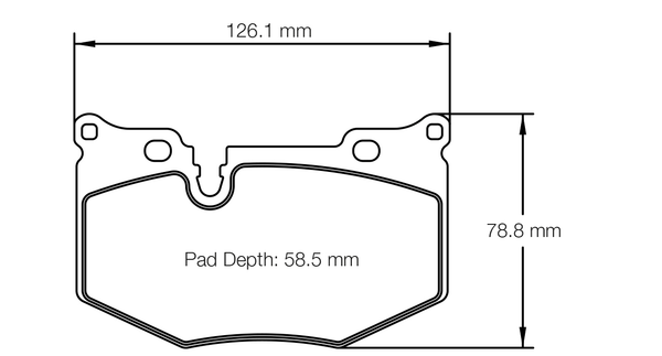 Pagid Racing Brake Pads No. 8279 - ModMyEuro