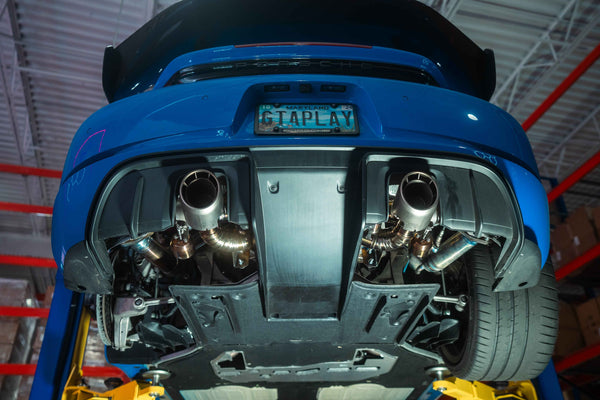 Valvetronic Valved Sport Exhaust System for Porsche 718 GT4RS/Spyder RS