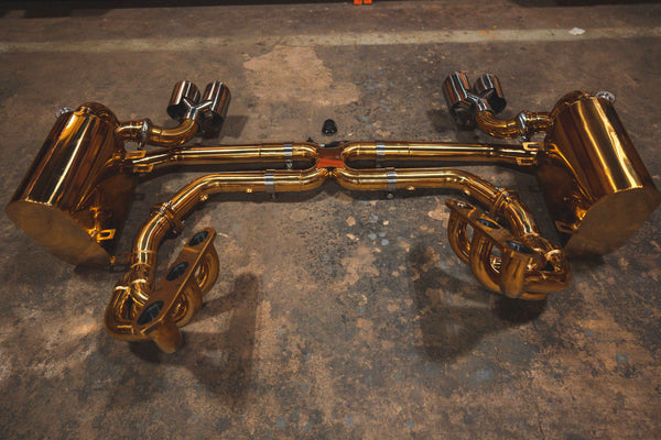 Valvetronic Valved Sport Exhaust System for Porsche 997 Carrera