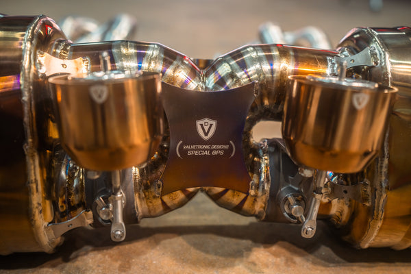 Valvetronic Valved Race Exhaust System for Porsche 911 Turbo 991.1 / 991.2 - ModMyEuro