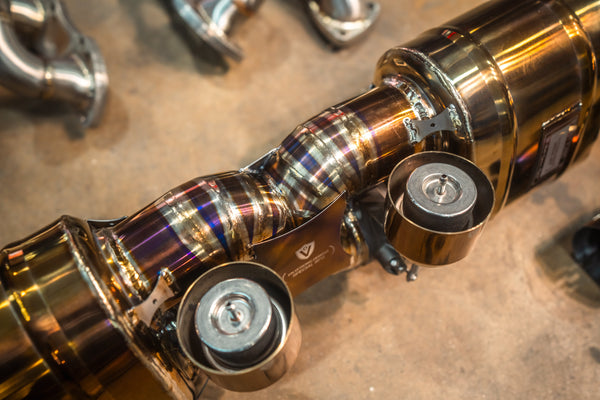 Valvetronic Valved Race Exhaust System for Porsche 911 Turbo 991.1 / 991.2 - ModMyEuro