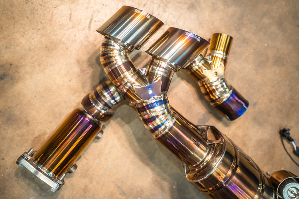 Valvetronic Valved Race Exhaust System for Porsche 911 Turbo 991.1 / 991.2 - ModMyEuro