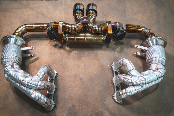 Valvetronic Valved Sport Exhaust System for Porsche 992 GT3/RS - ModMyEuro