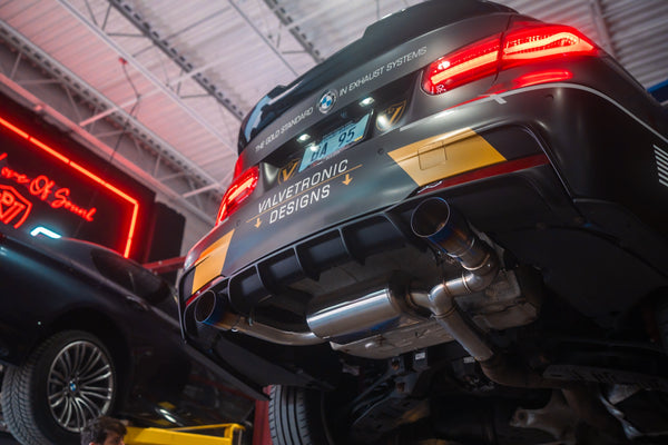 BMW F30 / F22 / F36 / F32 Valved Sport Exhaust System (Axleback) F chassis - ModMyEuro