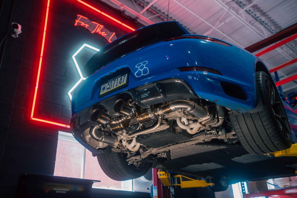 Valvetronic Valved Sport Exhaust System for Porsche 991.2 Carrera