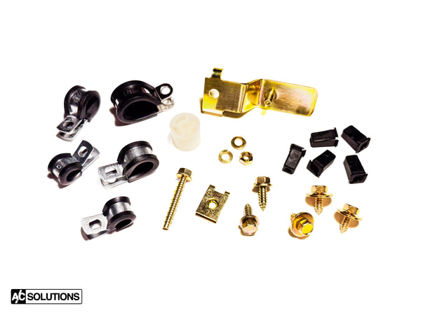 A/C Solutions BMW E30 Bracket and Hardware Kit - ModMyEuro
