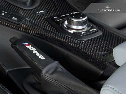AutoTecknic e9x m3 replacement carbon fiber center console - iND Distribution