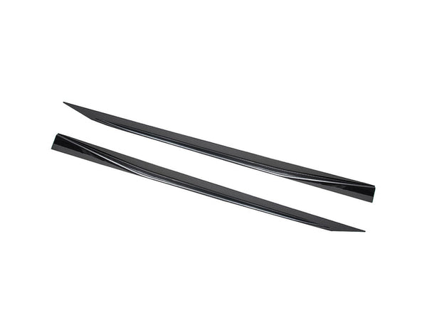AutoTecknic G90 / G99 M5 Dry Carbon Side Skirt Extension Set - V2