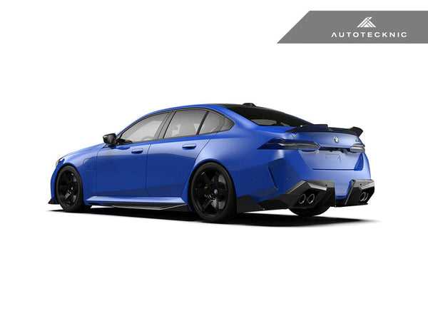 AutoTecknic G90 / G99 M5 Dry Carbon Side Skirt Extension Set - V2