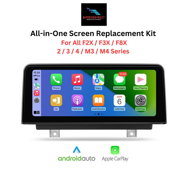 2015-2020 BMW 3 Series Plug-n-Play CarPlay Kit W/ Screen - ModMyEuro