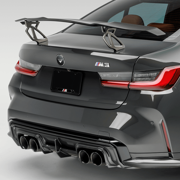 Vorsteiner - BMW G8X M3 | M4 Carbon Fiber Aero Wing Blade with Aluminum Uprights - ModMyEuro