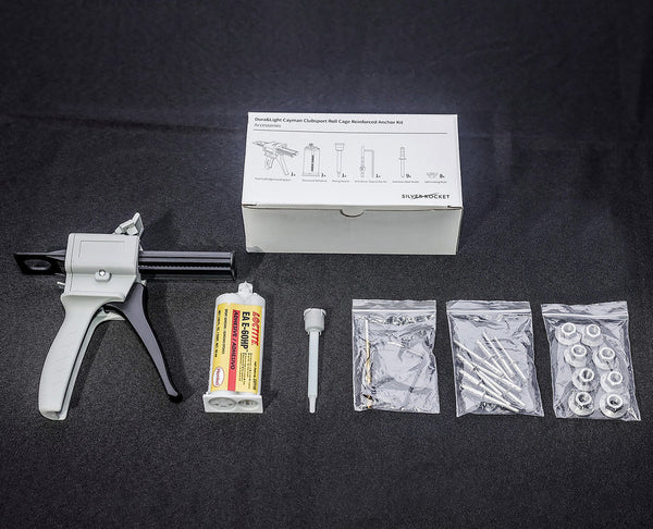 SilverRocket 718 Cayman Roll Cage Anchor Kit (7075-T6 Aluminum) - ModMyEuro