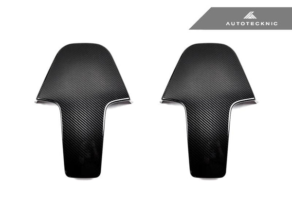 AutoTecknic F9X X3M X4M Dry Carbon Seat Back Cover - iND Distribution