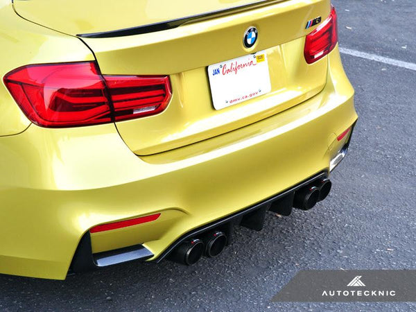 AutoTecknic f8x m3 m4 dry carbon competition rear diffuser - iND Distribution