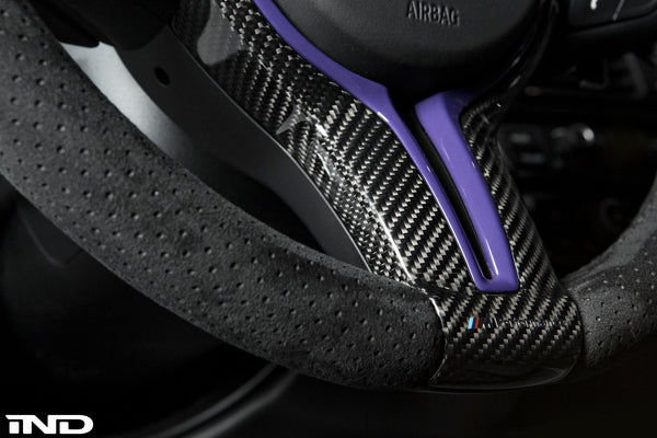 AutoTecknic painted steering wheel trim - iND Distribution