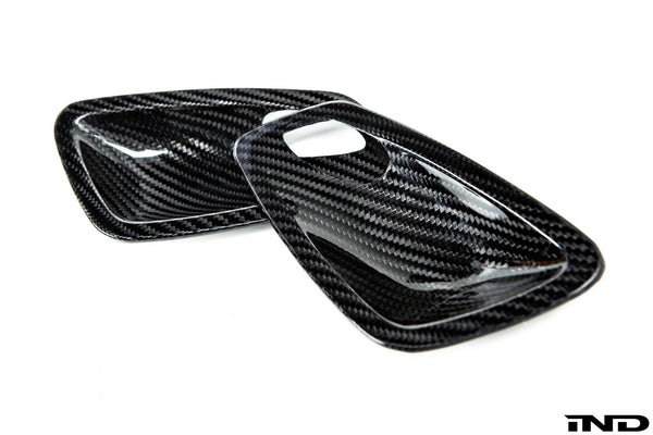 Autotecknic E92 / E93 M3 Dry Carbon Interior Door Handle Trim Set